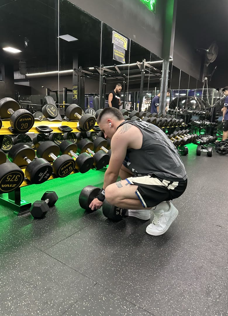 Gabriele in palestra